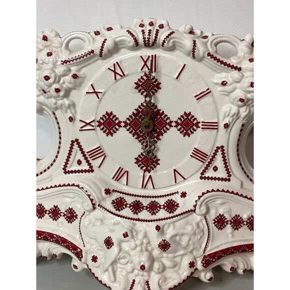 Ceramic Clock By Anne Vegreville‎ - Picture 2 of 8